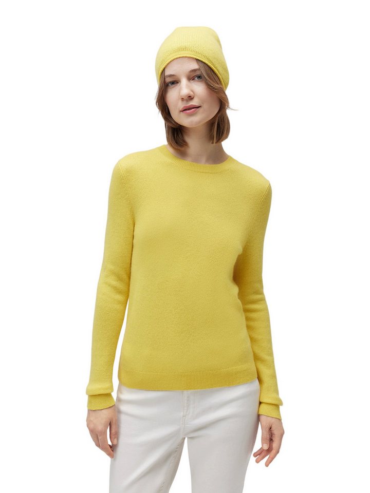 GOBI Cashmere Rundhalspullover 99€ Kaschmir-Set aus Pullover und Mütze von GOBI Cashmere