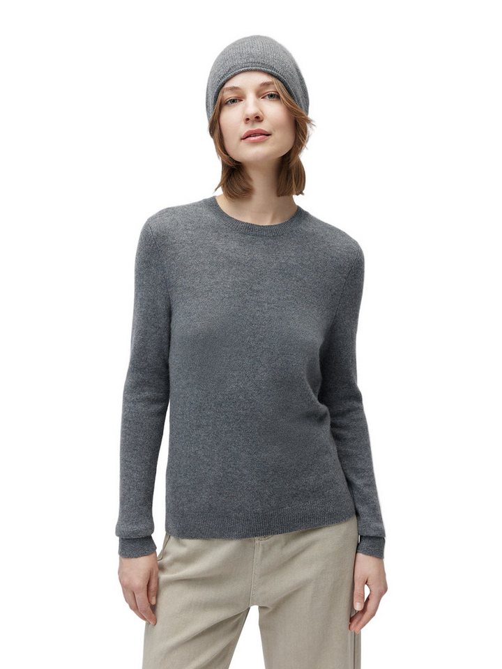 GOBI Cashmere Rundhalspullover 99€ Kaschmir-Set aus Pullover und Mütze von GOBI Cashmere