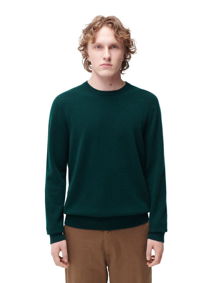 GOBI Cashmere Rundhalspullover Basic Kaschmirpullover mit R-Ausschnitt von GOBI Cashmere