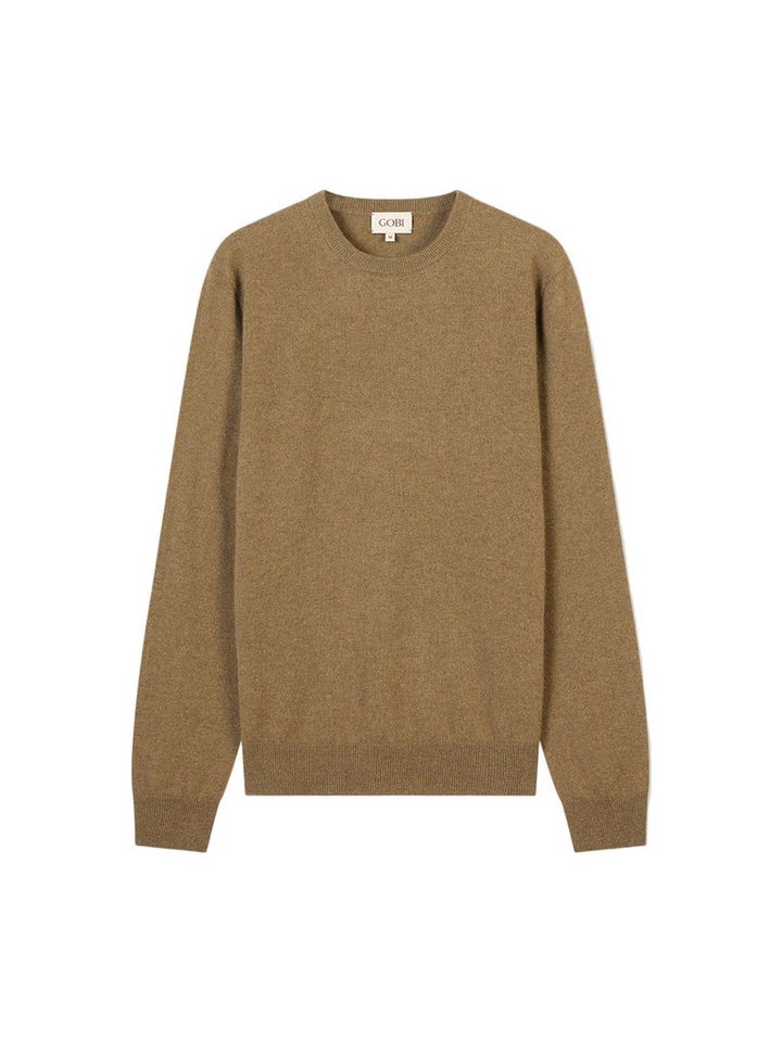 GOBI Cashmere Rundhalspullover Basic Kaschmirpullover mit R-Ausschnitt von GOBI Cashmere