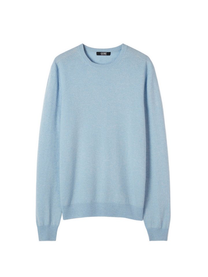 GOBI Cashmere Rundhalspullover Basic R-Ausschnitt Kaschmirpullover von GOBI Cashmere