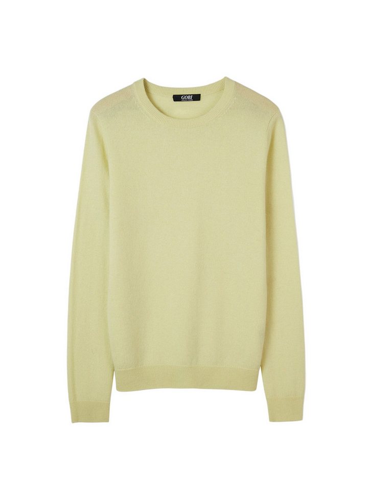 GOBI Cashmere Rundhalspullover Basic R-Ausschnitt Kaschmirpullover von GOBI Cashmere