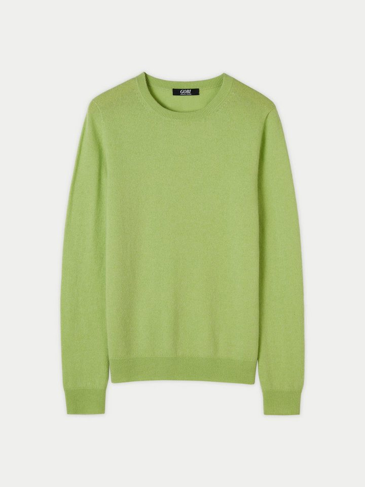 GOBI Cashmere Rundhalspullover Basic R-Ausschnitt Kaschmirpullover von GOBI Cashmere
