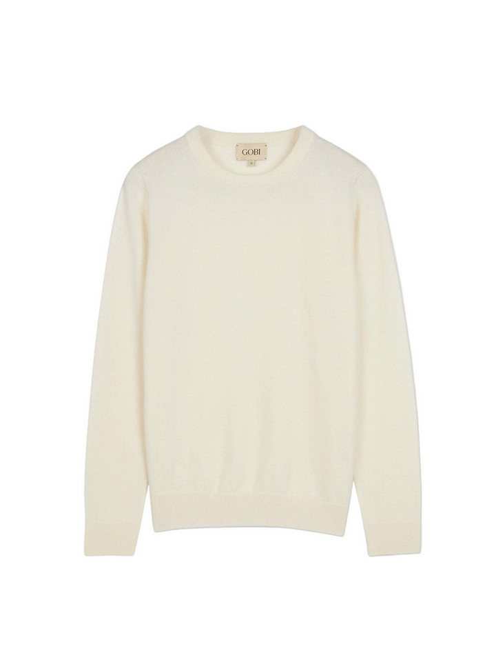 GOBI Cashmere Rundhalspullover Basic R-Ausschnitt Kaschmirpullover von GOBI Cashmere