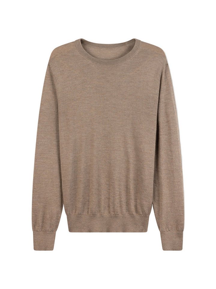 GOBI Cashmere Rundhalspullover Kaschmir-Seide Pullover mit Rundhalsausschnitt von GOBI Cashmere