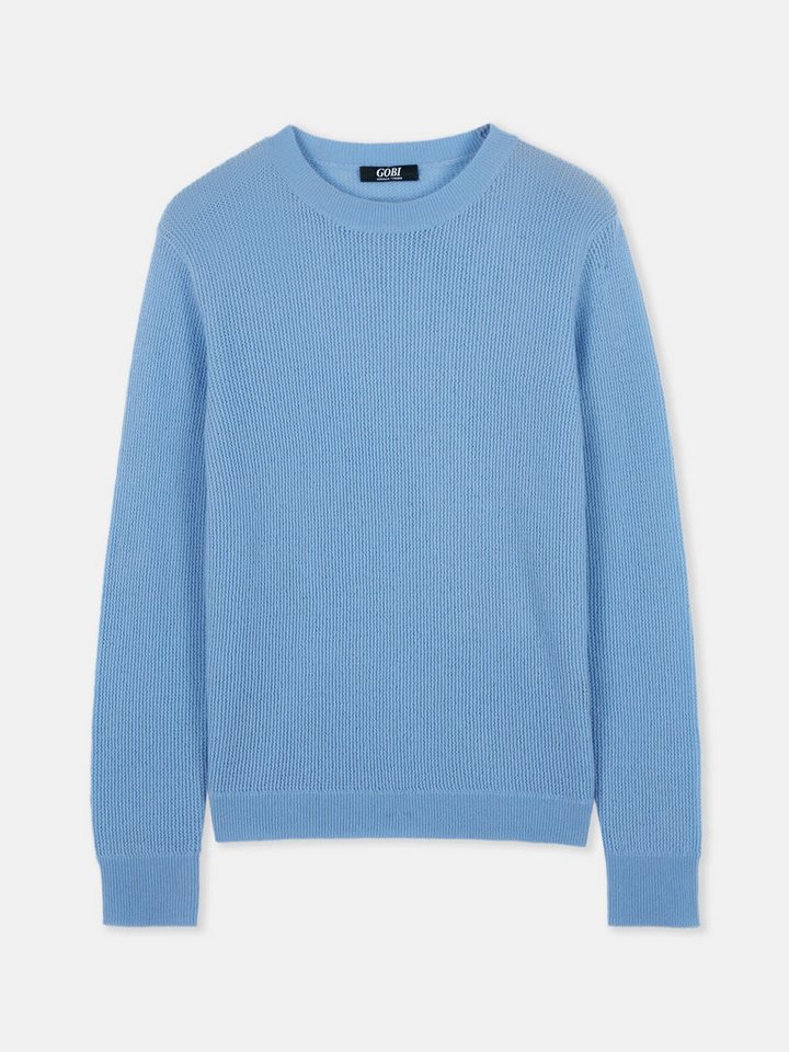 GOBI Cashmere Rundhalspullover Leichter Kaschmir Pullover von GOBI Cashmere