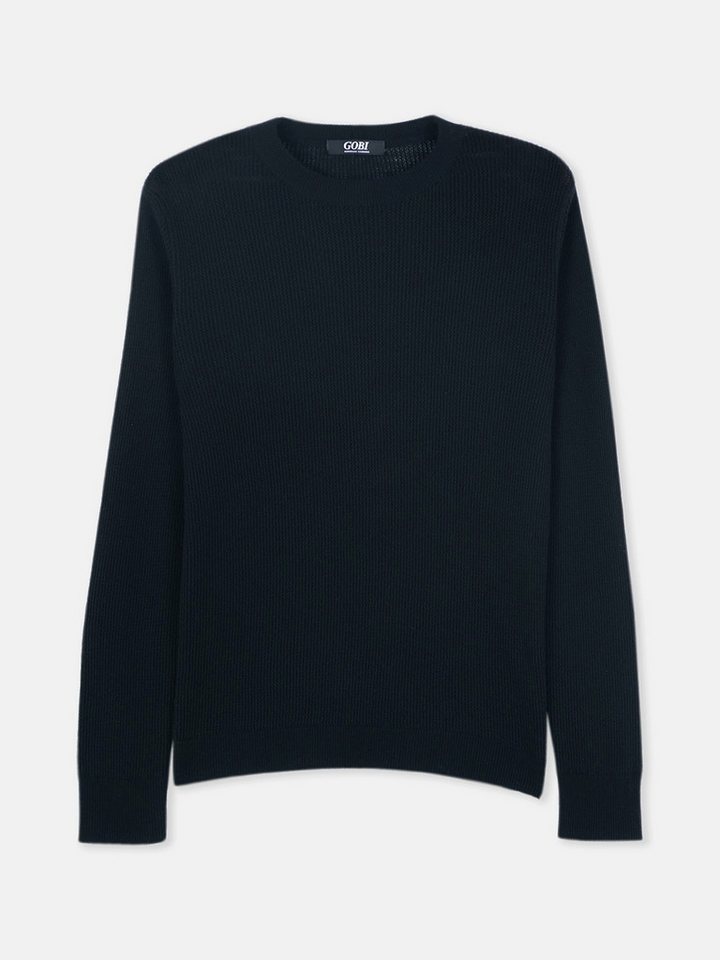 GOBI Cashmere Rundhalspullover Leichter Kaschmir Pullover von GOBI Cashmere