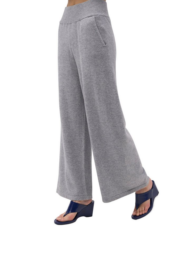 GOBI Cashmere Strickhose Weite Kaschmirhose von GOBI Cashmere