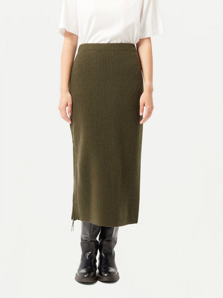 GOBI Cashmere Strickrock Kaschmirrock mit Reißverschluss von GOBI Cashmere