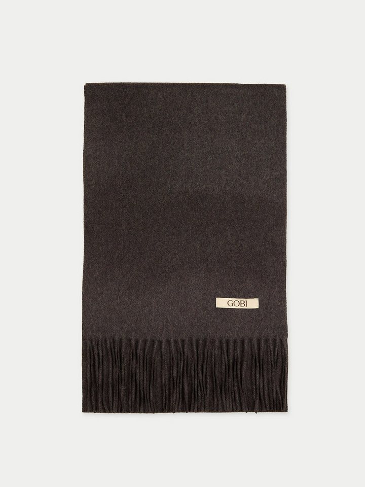GOBI Cashmere Strickschal Gewebter Kaschmirschal mit Fransen von GOBI Cashmere