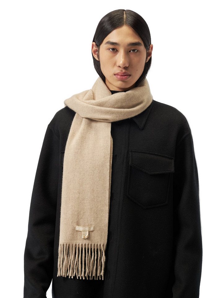GOBI Cashmere Strickschal Kaschmirschal mit Fransen von GOBI Cashmere
