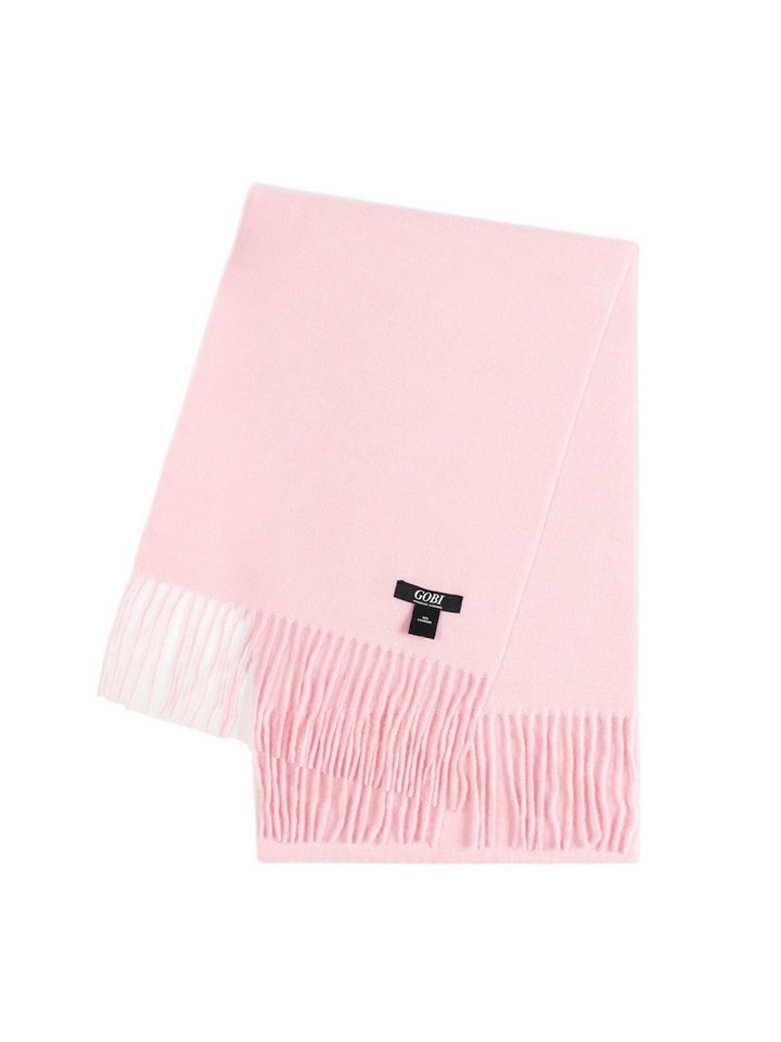 GOBI Cashmere Strickschal Kaschmirschal mit Fransen von GOBI Cashmere