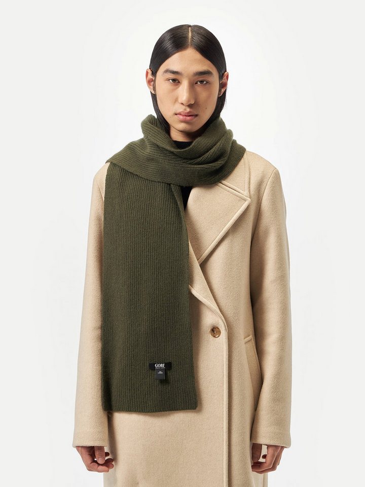 GOBI Cashmere Strickschal Schal mit Patentmuster von GOBI Cashmere