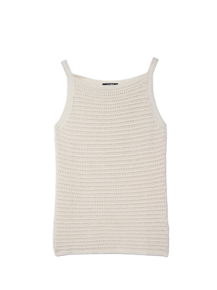 GOBI Cashmere Stricktop Tank-Top aus Baumwolle und Kaschmir von GOBI Cashmere