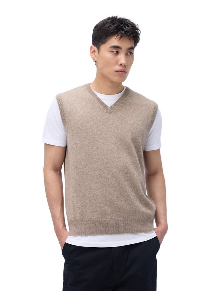 GOBI Cashmere Strickweste Kaschmir-Weste für Herren von GOBI Cashmere