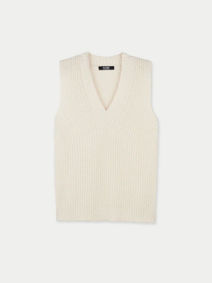 GOBI Cashmere Strickweste Schal aus Kaschmir von GOBI Cashmere