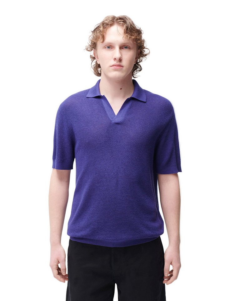 GOBI Cashmere T-Shirt Poloshirt mit offenem Kragen aus Kaschmir-Seide von GOBI Cashmere