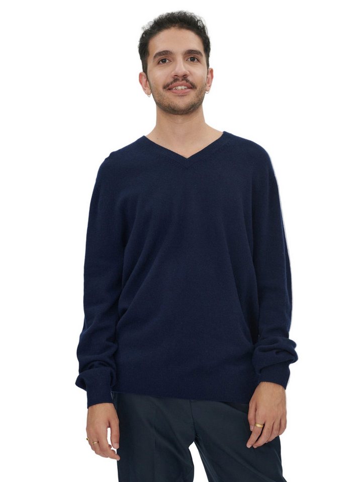 GOBI Cashmere V-Ausschnitt-Pullover Basic Kaschmirpullover mit V-Ausschnitt von GOBI Cashmere
