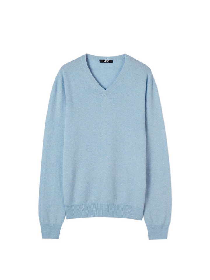 GOBI Cashmere V-Ausschnitt-Pullover Basic Kaschmirpullover mit V-Ausschnitt von GOBI Cashmere
