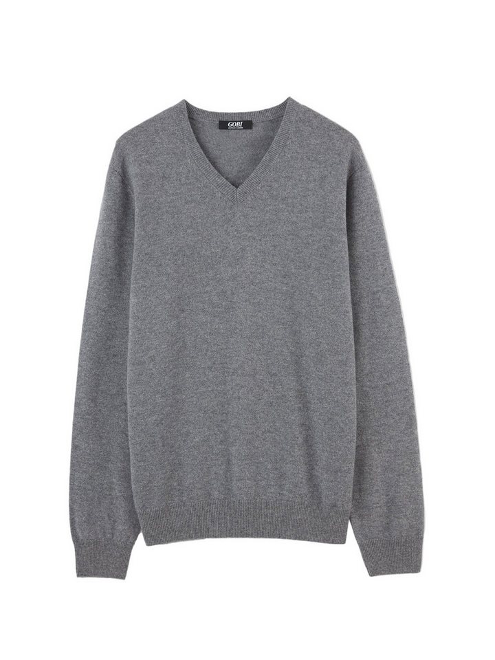 GOBI Cashmere V-Ausschnitt-Pullover Basic Kaschmirpullover mit V-Ausschnitt von GOBI Cashmere