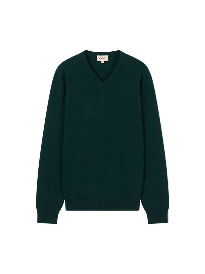 GOBI Cashmere V-Ausschnitt-Pullover Basic Kaschmirpullover mit V-Ausschnitt von GOBI Cashmere