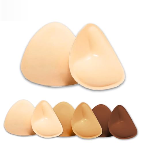 GOBRALESS BLOOMPADS Klebe BH Push Up Pads inkl. Fashion Stripes - Doppelseitig klebende Brusteinsätze 40x Wiederverwendbar - Trägerloser BH Push Up Schweiß & Wasserfest, Unsichtbarer BH Rückenfrei von GOBRALESS