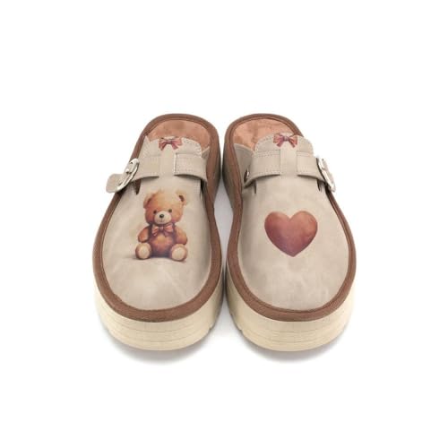 GOBY Clogs Schuhe für Damen – Handgefertigte Premiumqualität - Mädchen- und Damenschuhe für den Alltag - Bequem & Langlebig - Eva-Sohle von GOBY