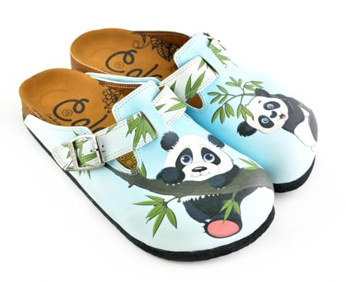 GOBY Clogs Schuhe für Damen – Handgefertigte Premiumqualität - Mädchen- und Damenschuhe für den Alltag - Farbiger Druck - Bequem & Langlebig - Eva-Sohle – Grundschul-Zeichnungen von GOBY
