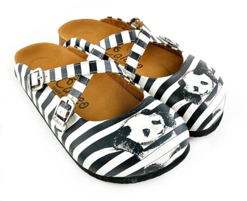 GOBY Clogs Schuhe für Damen – Handgefertigte Premiumqualität - Mädchen- und Damenschuhe für den Alltag - Farbiger Druck - Bequem & Langlebig - Eva-Sohle – Grundschul-Zeichnungen von GOBY