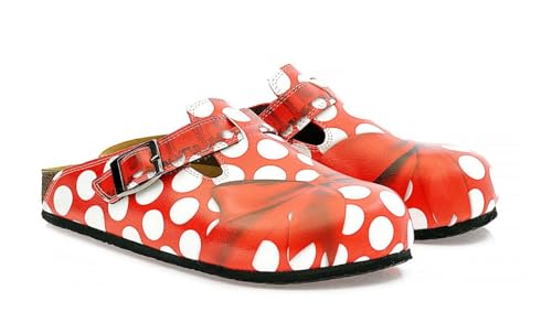 GOBY Clogs Schuhe für Damen – Handgefertigte Premiumqualität - Mädchen- und Damenschuhe für den Alltag - Farbiger Druck - Bequem & Langlebig - Eva-Sohle – Grundschul-Zeichnungen von GOBY