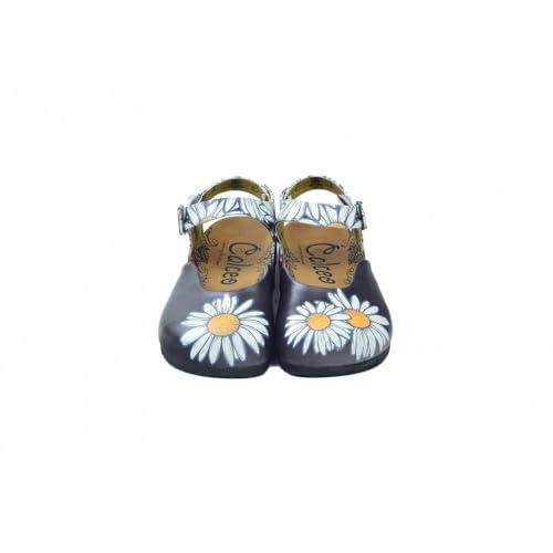 GOBY Clogs Schuhe für Damen – Handgefertigte Premiumqualität - Mädchen- und Damenschuhe für den Alltag - Farbiger Druck - Bequem & Langlebig - Eva-Sohle – Grundschul-Zeichnungen von GOBY