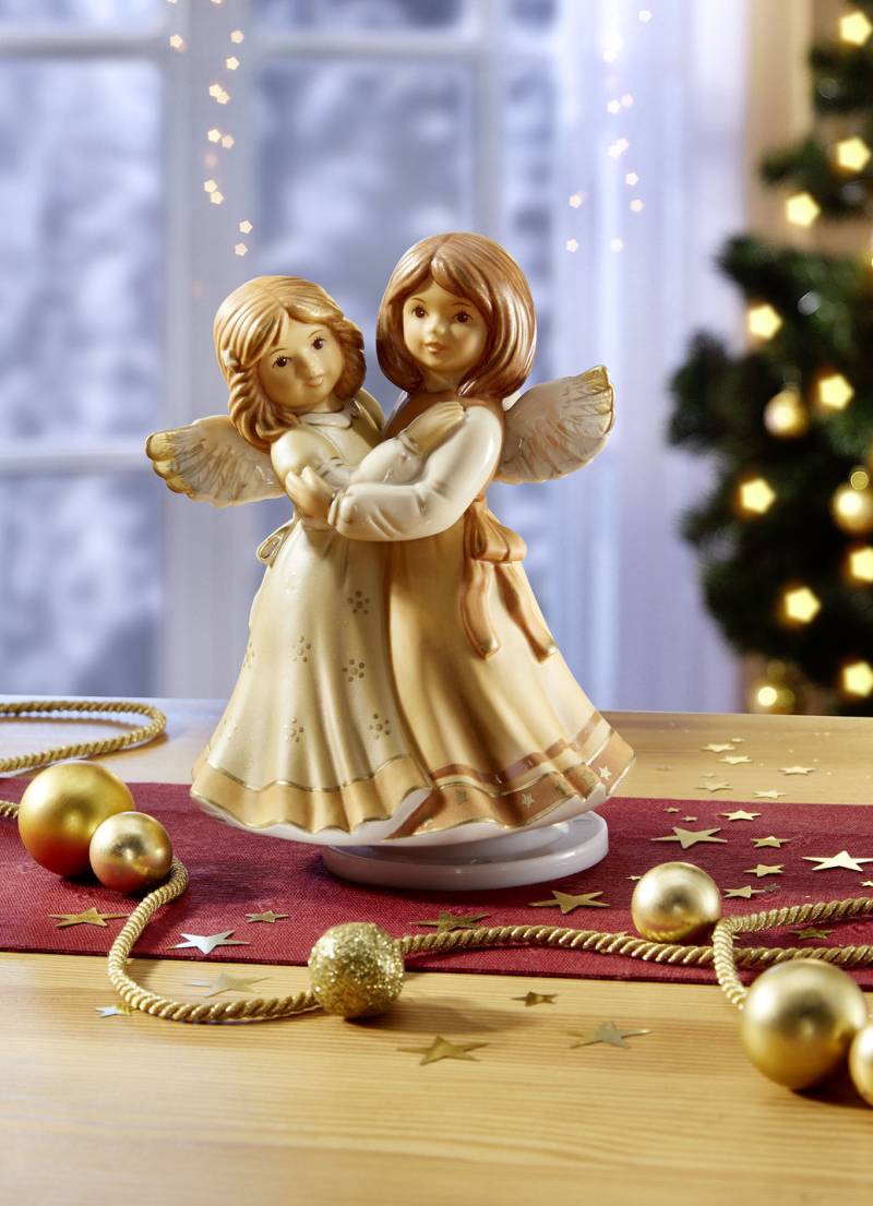 Spieluhr mit Drehteller, Champagner von GOEBEL