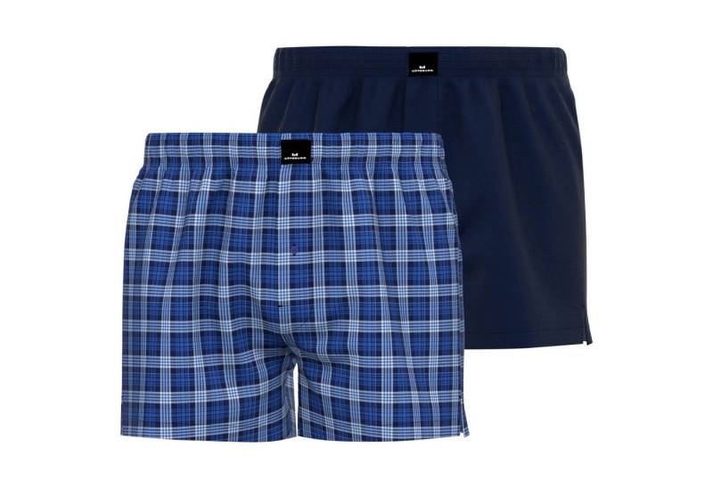 GÖTZBURG Boxershorts Herren Web-Boxershorts 2er Pack Baumwolle (Packung, 2er Pack) von GÖTZBURG