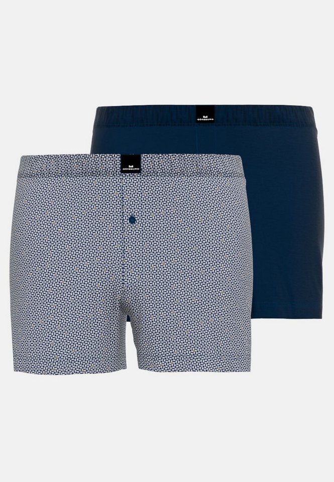 GÖTZBURG Boxershorts Pure Cotton (2-St) mit Eingriff im 2er Pack, auch in Übergrößen von GÖTZBURG
