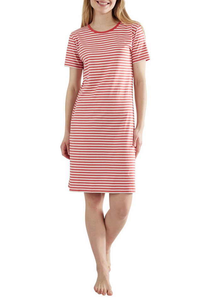 GÖTZBURG Nachthemd GÖTZBURG Damen Nachthemd rot quergestreift (1-tlg) von GÖTZBURG