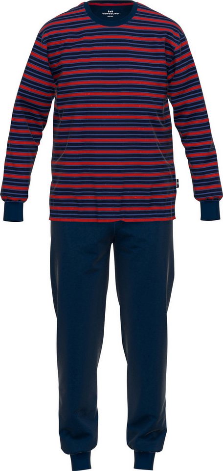 GÖTZBURG Pyjama Herren-Schlafanzug Single-Jersey Streifen von GÖTZBURG
