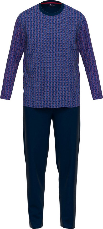 GÖTZBURG Pyjama Herren-Schlafanzug Single-Jersey gemustert von GÖTZBURG