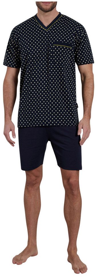 GÖTZBURG Schlafanzug Herren Shorty Pyjama (2 tlg) Baumwolle von GÖTZBURG
