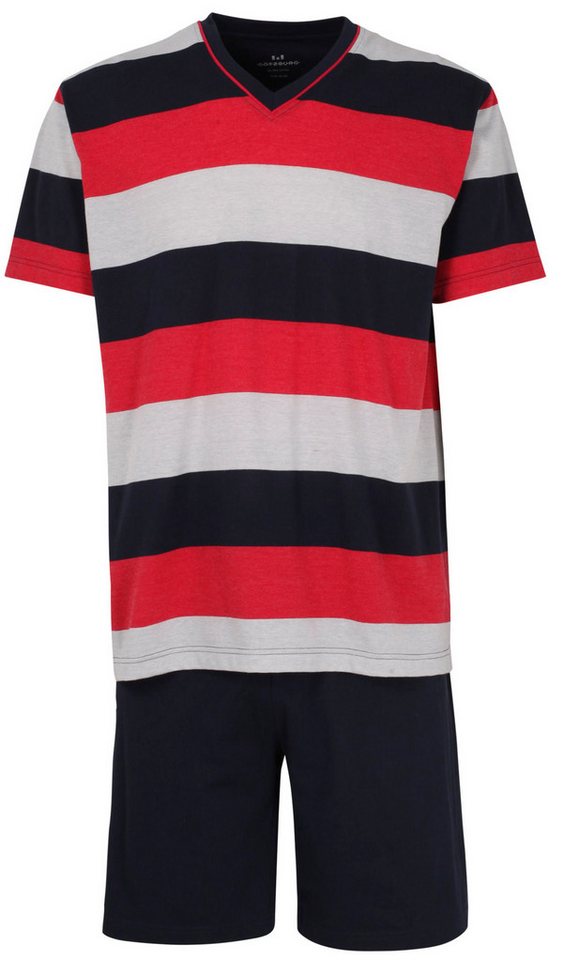 GÖTZBURG Schlafanzug Herren Shorty Schlafanzug Klima Aktiv (2 tlg) Große Größen Übergrößen von GÖTZBURG