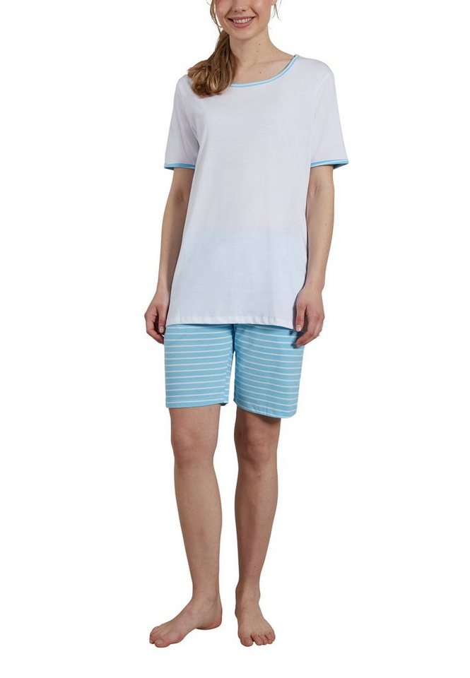 GÖTZBURG Shorty GÖTZBURG Damen Shorty blau uni (1 tlg) von GÖTZBURG