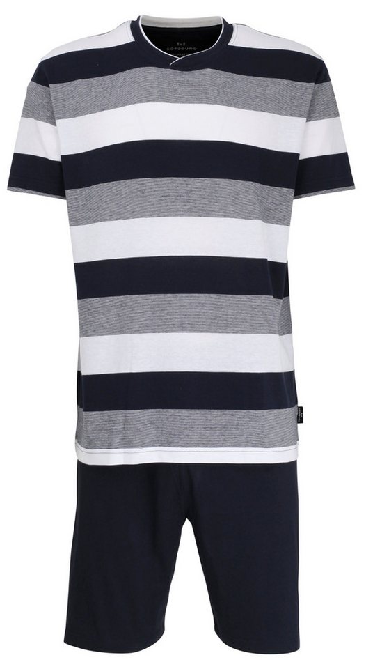 GÖTZBURG Shorty Herren Pyjama kurz (2 tlg) Klima Aktiv Bügelfrei von GÖTZBURG
