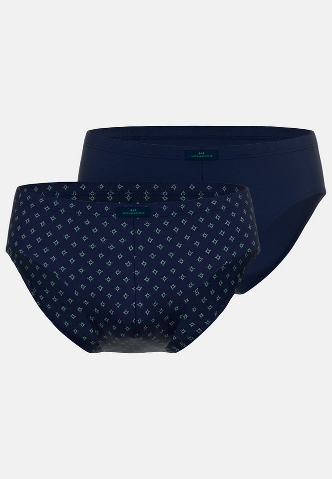 GÖTZBURG Slip Bray (2er Pack) mit stilvollem Musterdesign von GÖTZBURG