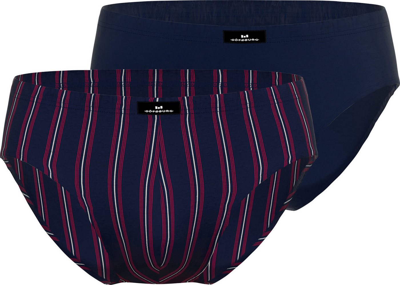 GÖTZBURG Slip Herren-Slip 2er-Pack Single-Jersey Uni: 1x Slip GÖTZBURG Slip Herren-Slip 2er-Pack Single-Jersey Uni: 1x Slip von GÖTZBURG