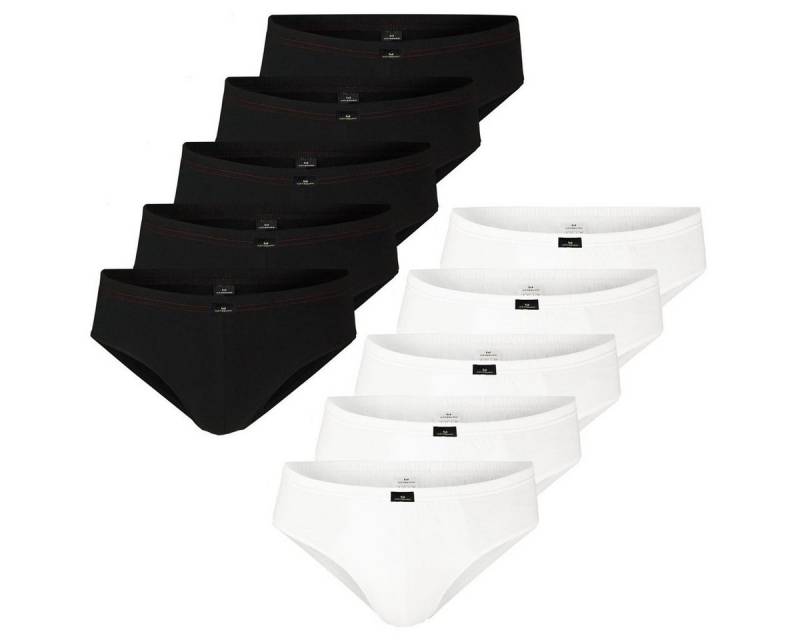 GÖTZBURG Slip Tower (10-St) ohne Eingriff, Komfortbündchen, 100% Baumwolle, im 10er Pack von GÖTZBURG
