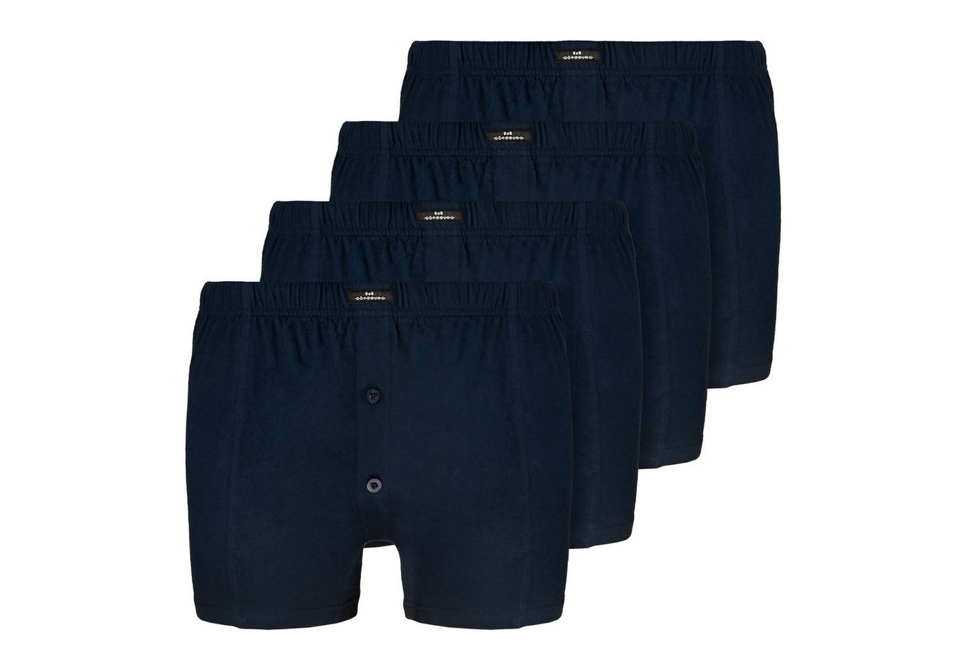 GÖTZBURG Trunk Boxershorts (2-St) mit Eingriff mit Knopfleiste von GÖTZBURG