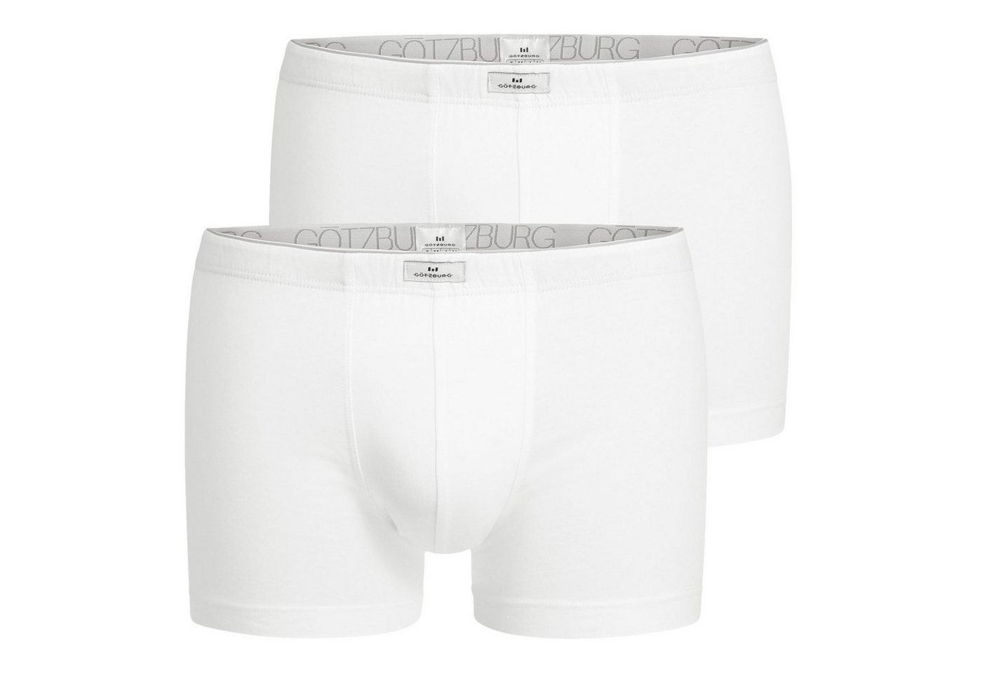 GÖTZBURG Trunk Boxershorts (2-St., 2) mit kleinem Logo am Bund von GÖTZBURG