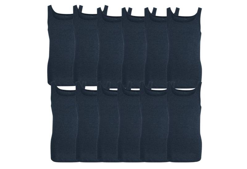 GÖTZBURG Unterhemd 12er Pack Herren Unterhemden (12-St., 12er Pack) Feinripp Qualität von GÖTZBURG