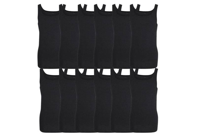 GÖTZBURG Unterhemd 12er Pack Herren Unterhemden (12-St., 12er Pack) Feinripp Qualität von GÖTZBURG