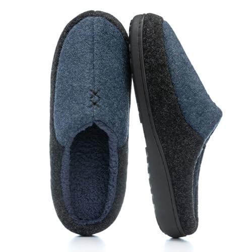 GOEWY Herren Hausschuhe mit Memory-Schaum - Zweifarbige Pantoffeln für Innen/Außen - Warme Winterschlappen als Geschenk für Männer, Papa & Opa GOEWY Herren Hausschuhe mit Memory-Schaum - Zweifarbige Pantoffeln für Innen/Außen - Warme Winterschlappen als Geschenk für Männer, Papa & Opa von GOEWY