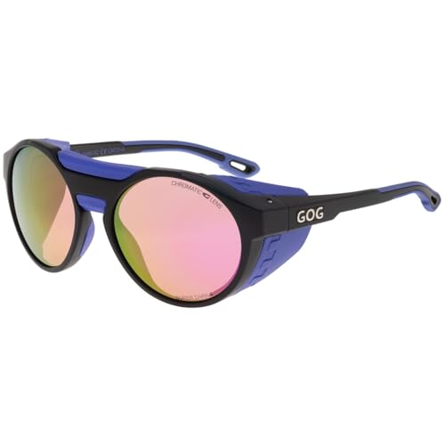 GOG Eyewear Hochgebirgs-Sonnenbrille Gletscher-/Bergbrillen mit Gläsern der Kategorie 4 Polarisierte Sport-Sonnenbrille mit Photochromen Gläsern Super Dark UV400 Herren Damen GOG Eyewear Hochgebirgs-Sonnenbrille Gletscher-/Bergbrillen mit Gläsern der Kategorie 4 Polarisierte Sport-Sonnenbrille mit Photochromen Gläsern Super Dark UV400 Herren Damen von GOG
